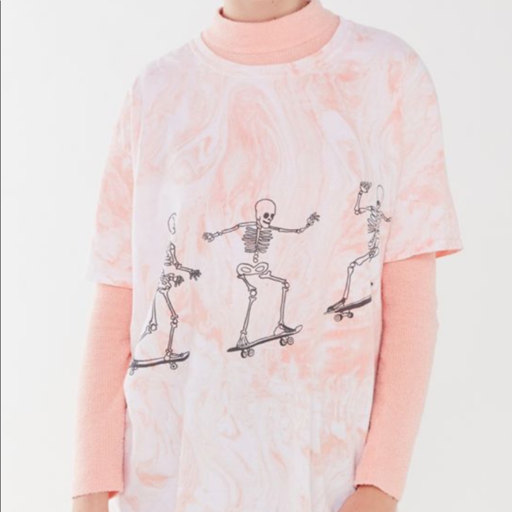 URBAN OUTFITTERS Project Social T Skeleton T-shirt